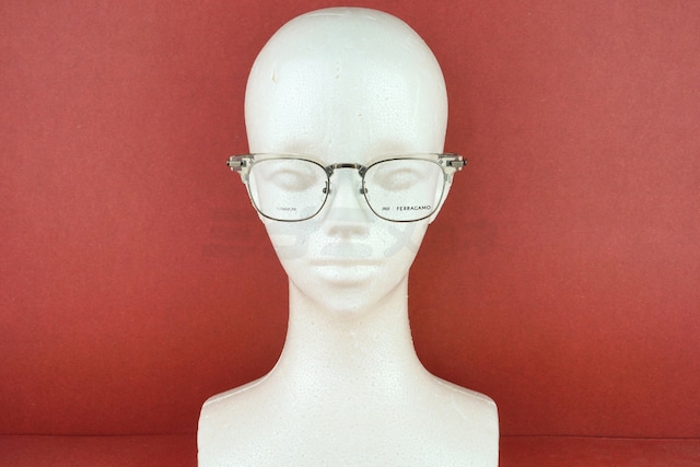 999.9×FERRAGAMO メガネ SF9022 259 サーモント ブロー ウエリントン コラボモデル アジアンフィット オシャレ ブランド フォーナインズ フェラガモ 鯖江 日本製 正規品-7枚目