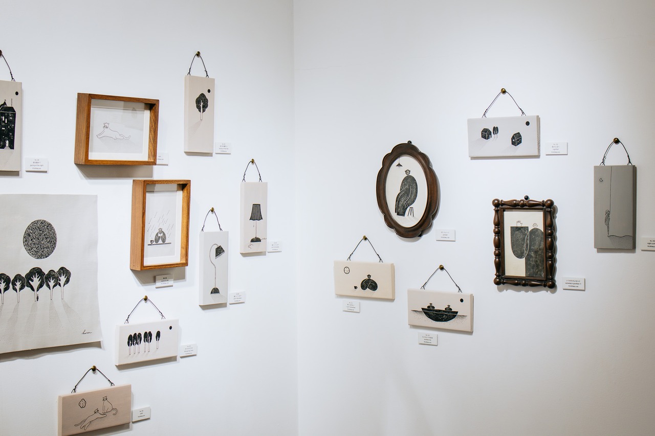 < ナカオハルカ > 原画「生活」