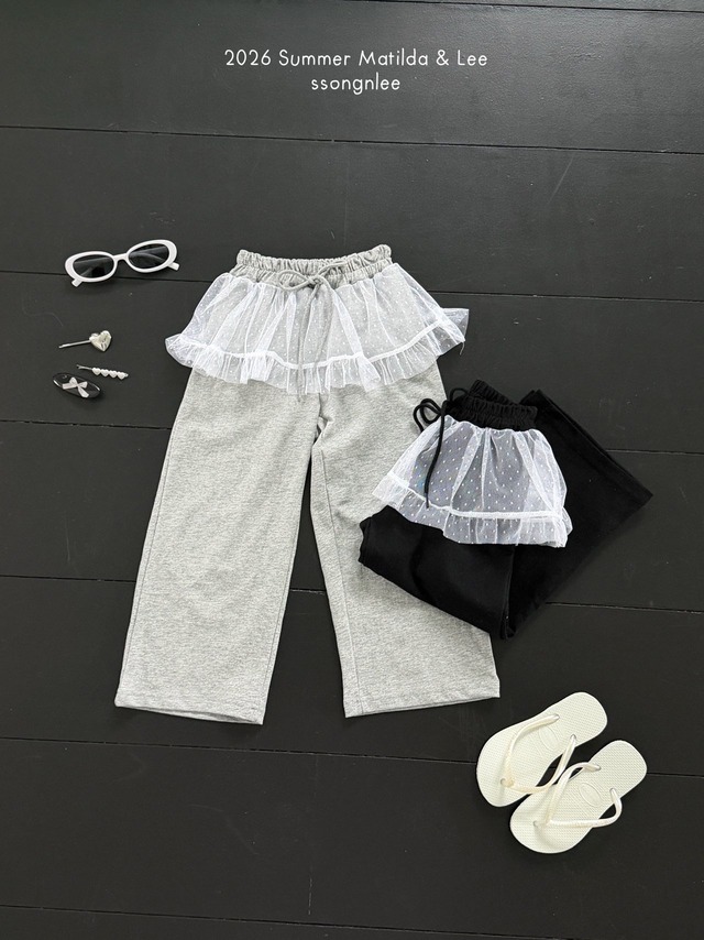 [Matilda&Lee] Lace Bermuda Pants added / [마틸다앤리] 레이스버뮤다팬츠추가