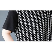 フェイクツーピース風 アシンメトリー ワンピース 30105