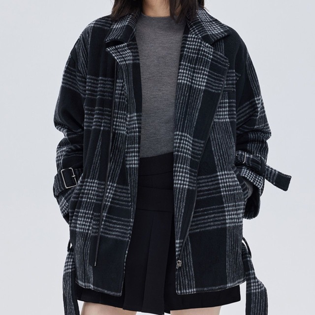 Plaid Riders Jacket【00375】