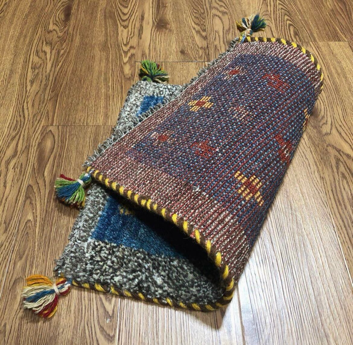 ペルシャギャッベ (ギャベ) ギャッベ 玄関マット No.GM-253