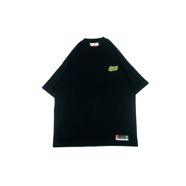 MOCO LOGO 7oz DRY TOUCH LOOSE FIT TEE [BLACK]