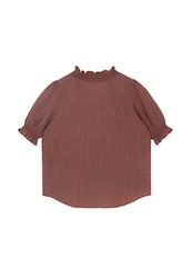 Rosalie Frill Check Blouse F0705