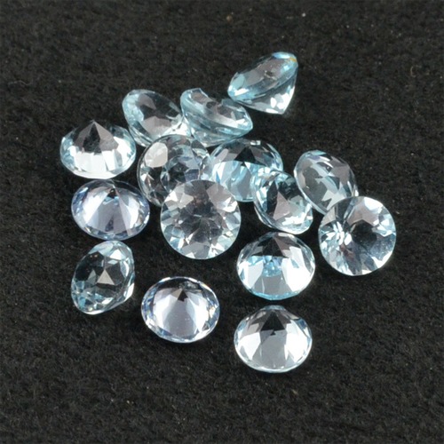 アクアマリン ラウンドカット 5.0mm