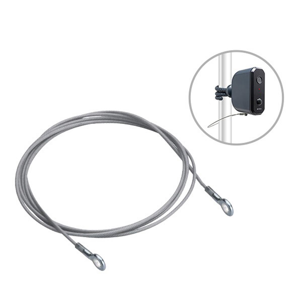 乾電池式どこでもセンサーカメラ用 盗難防止ワイヤー
