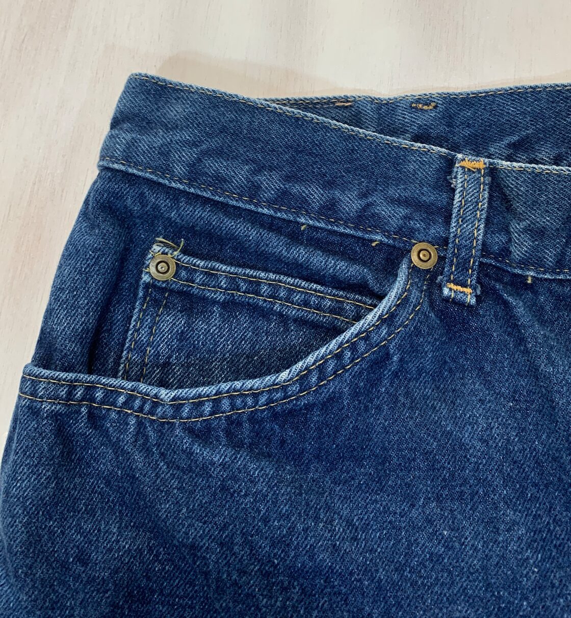 LL Bean X Lee LLビーンXリー デニム ジーンズ フランネルライニング 