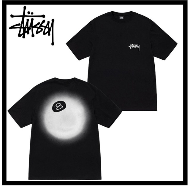 STUSSY 8 BALL FADE 半袖Tシャツ | street＊style