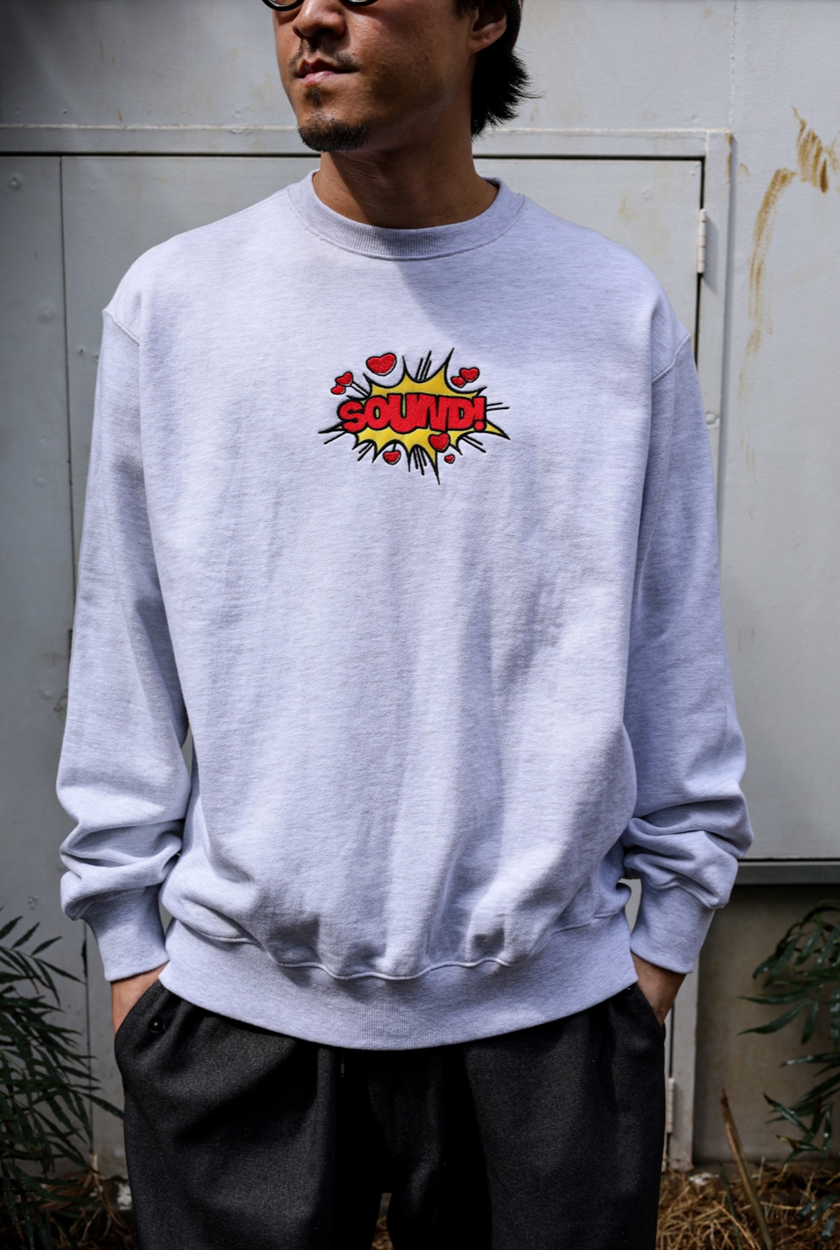 SOUND! LOGO SWEAT /Sound Shop balansa(サウンドショップバランサ 