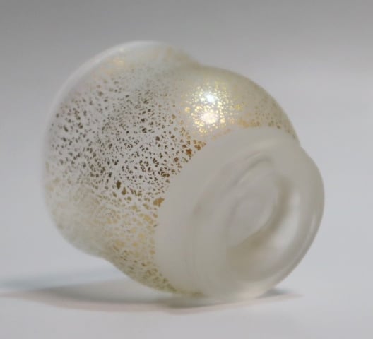 藤田喬平造 吹きガラスぐい吞み 1客 | 賢祥堂 うつわ店