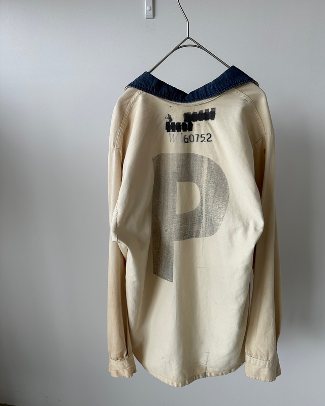 -Costume Rentals Corp.- Vintage Stenciled Prisoner Work Shirt