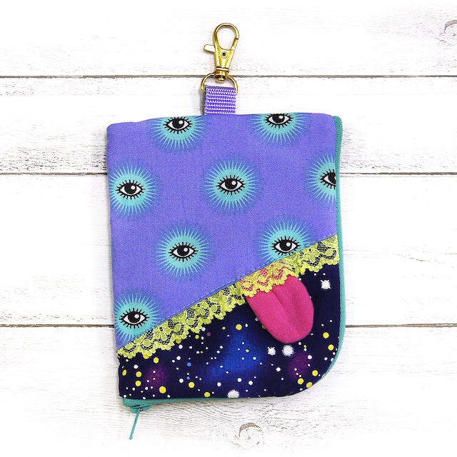 【リコリス】ころころ猫柄キーケース/キーケース