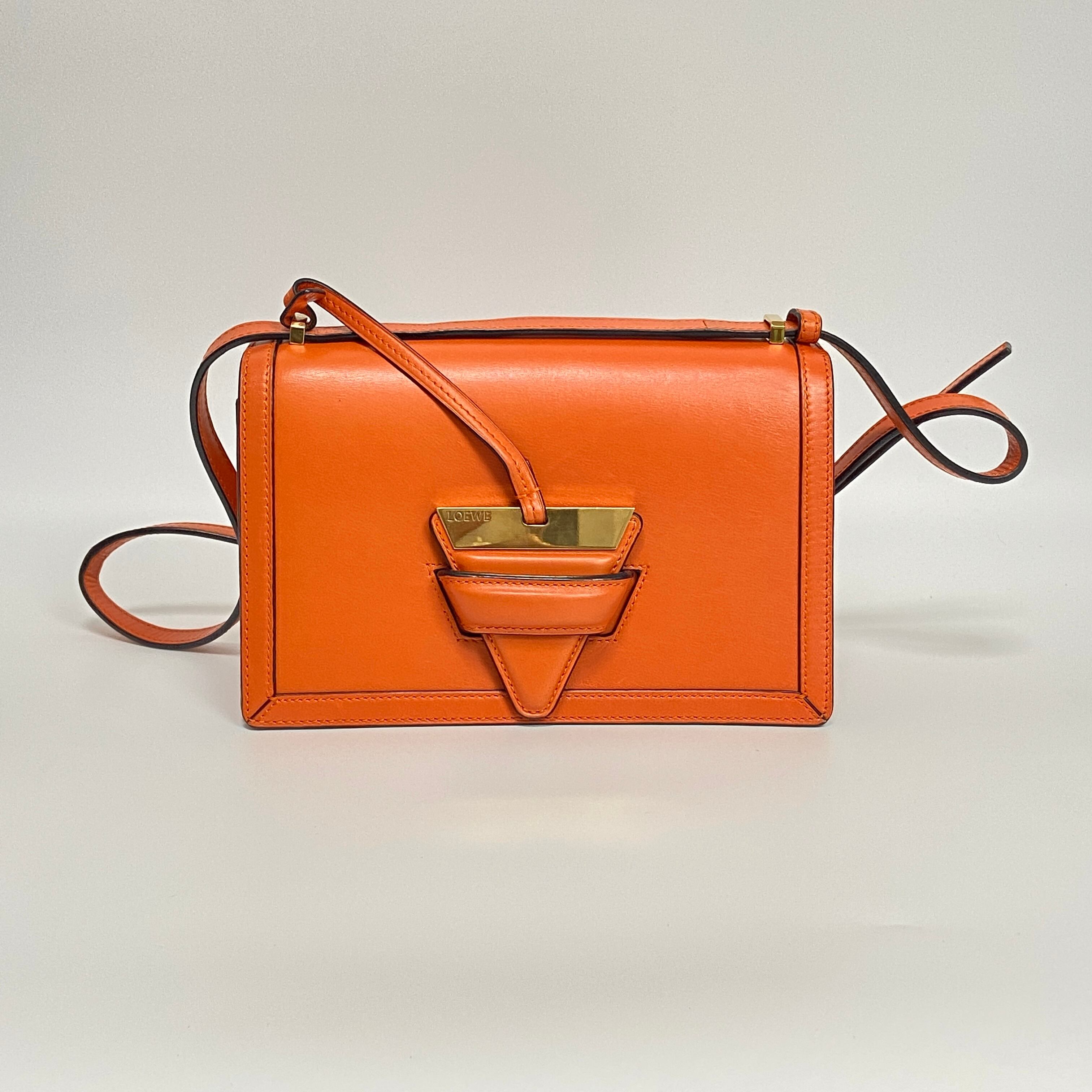 ロエベ ショルダーバッグ - オレンジ | vrealitybolivia.com