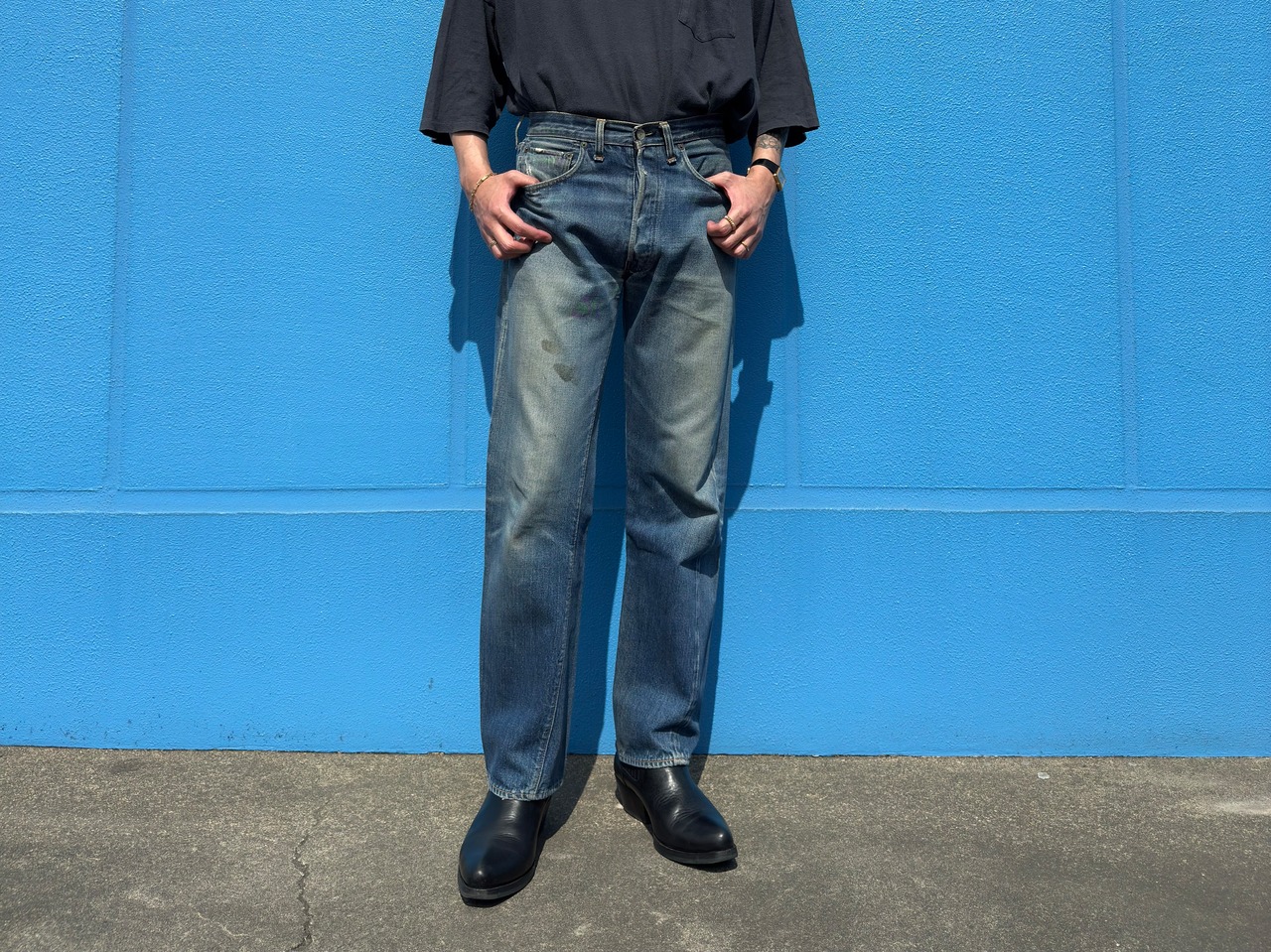 70's LEVI'S 501 66 SINGLE JEANS