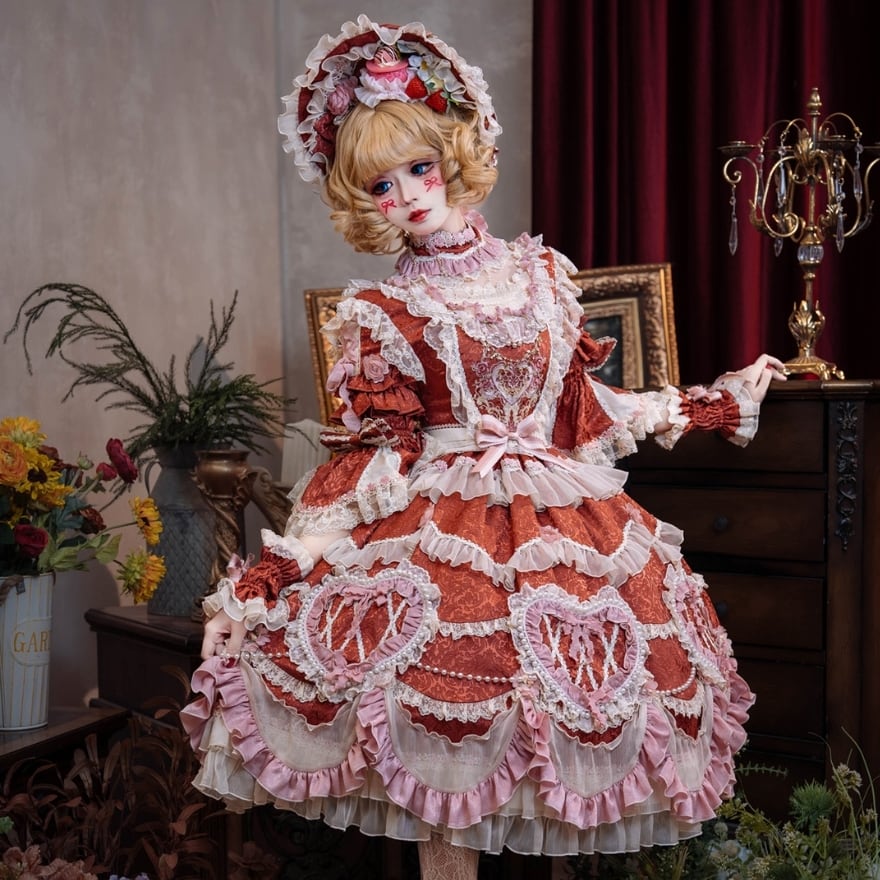 ゴスロリ通販 With U スイートロリィタ 甘ロリ 4点フルセット