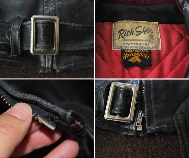 50s Rich Sher ホースハイドライダース