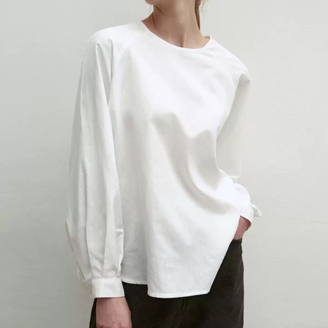 【ラウンドネックカジュアルシャツ】P00169