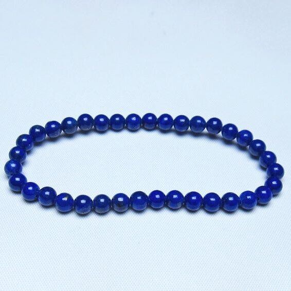 ラピスラズリ ブレスレット 5mm 一点物 メール便可 [M便 1/10] 111-48500