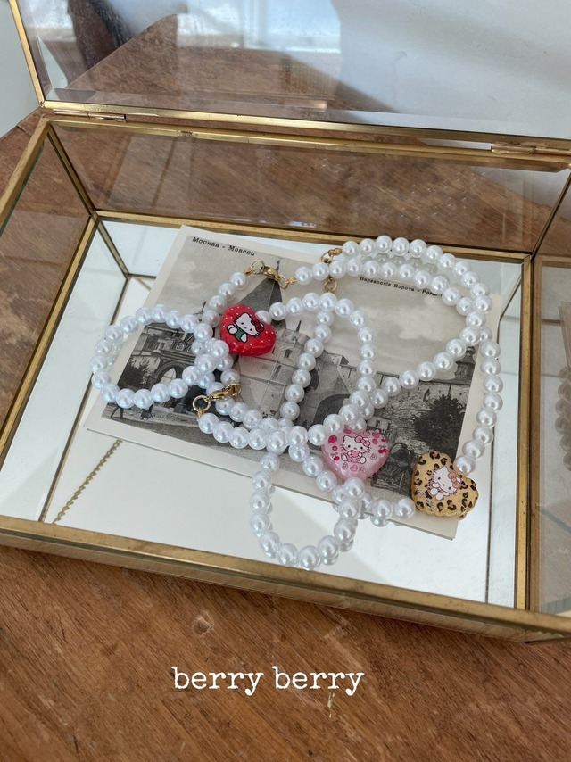 berry berry［取寄］heart cat necklace 26autumn
