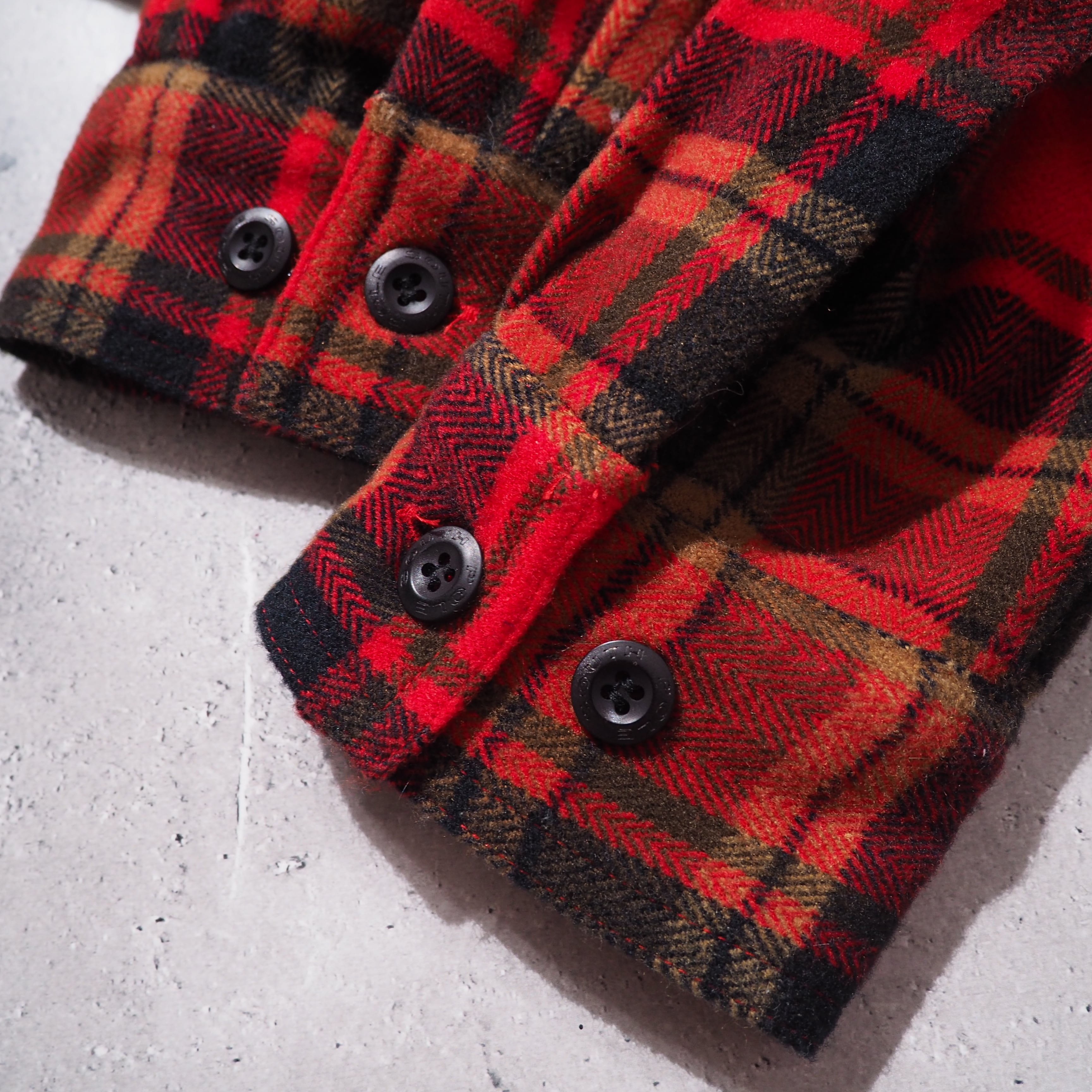 2000s " SOUTHPOLE " Flannel check Full zip shirt jacket