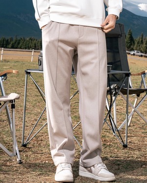 センタープレス スウェットパンツ 5色 E0194