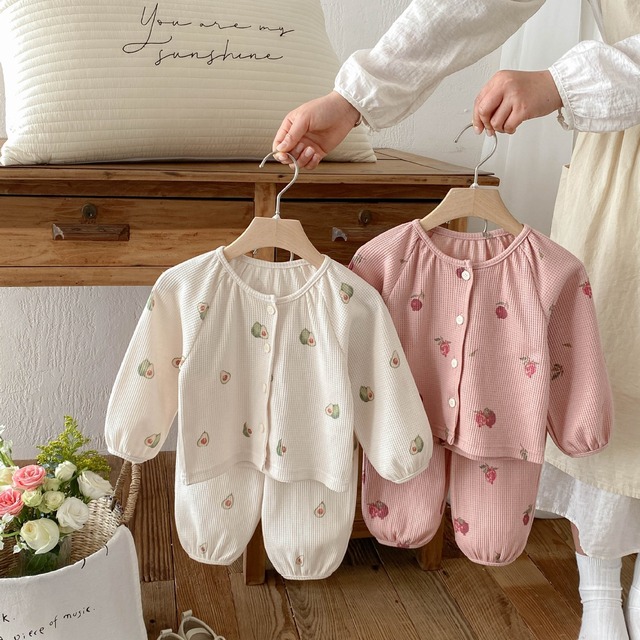 【春作】フルーツワッフルセットアップ