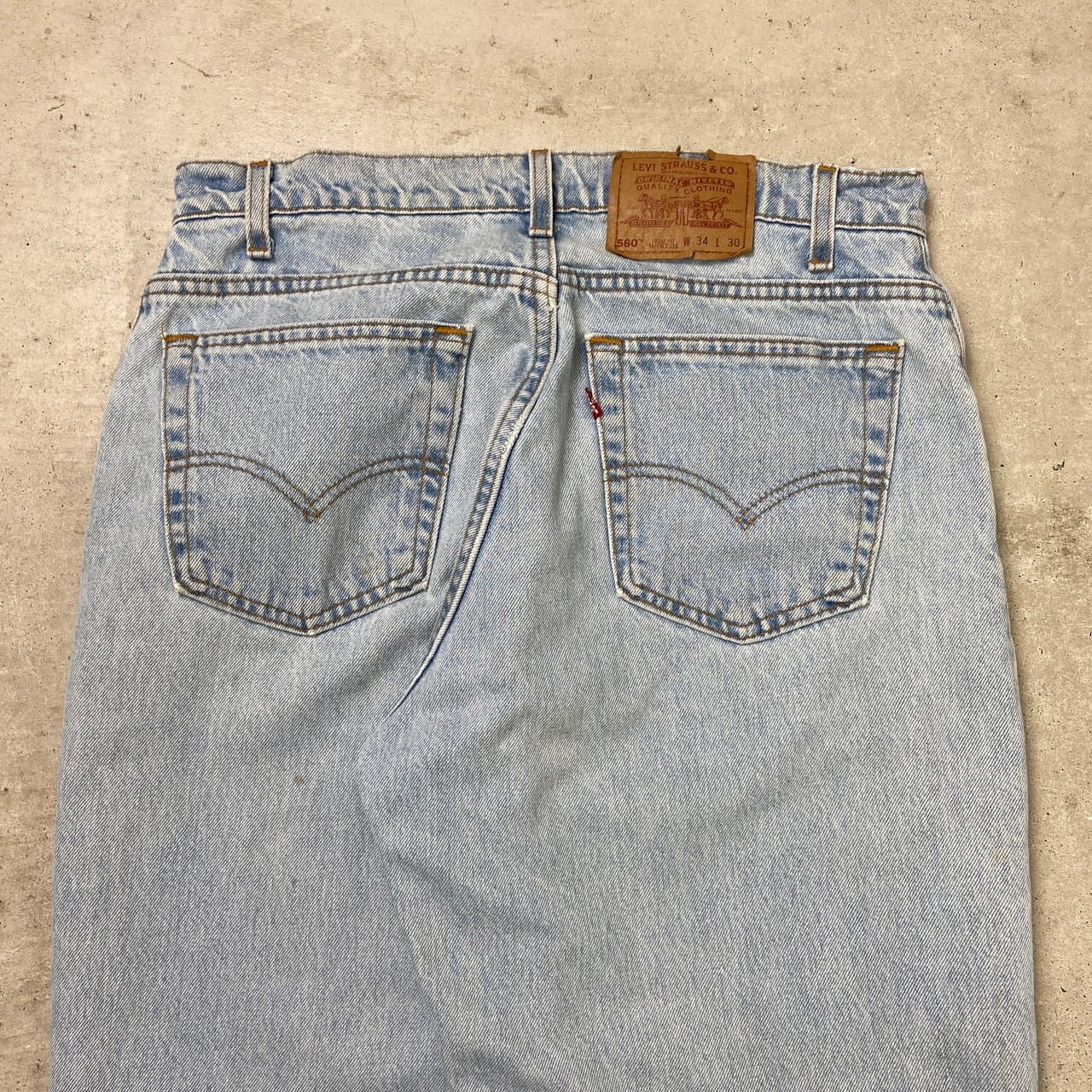 90年代 USA製 Levi's リーバイス 560 4834 デニムパンツ LOOSE FIT