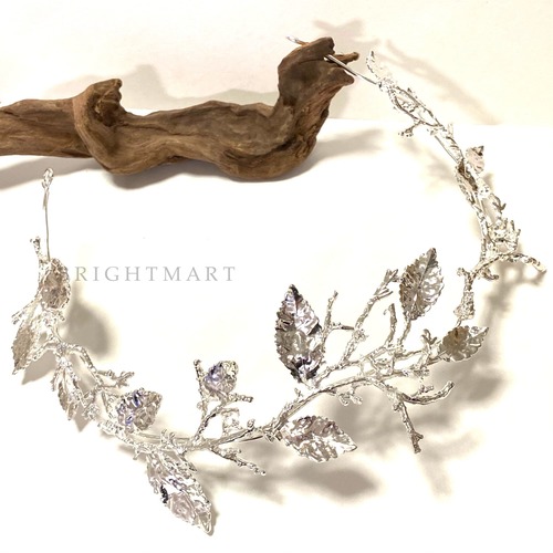 Long Branch Headdress - 枝モチーフヘッドドレス - / Silver