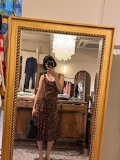 Max Mara ボタニカルリーフプリントスカート