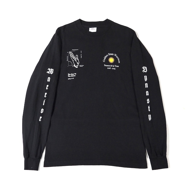 Moon Collective"Goldenstate Warriors" l/s t-shirt S