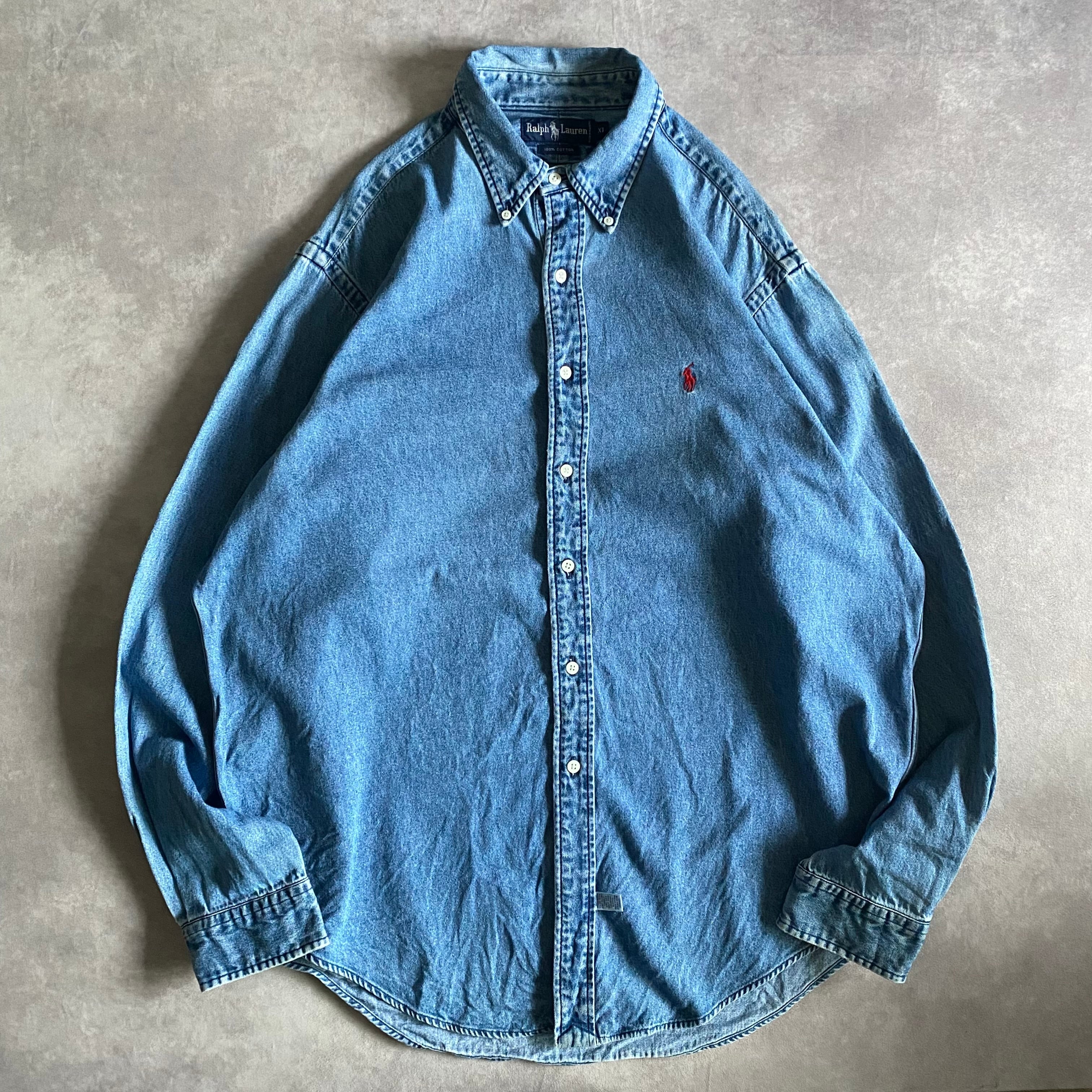 90s POLO Ralph Lauren デニムシャツ | Mac 90s POLO Ralph Lauren デニムシャツ | Mac
