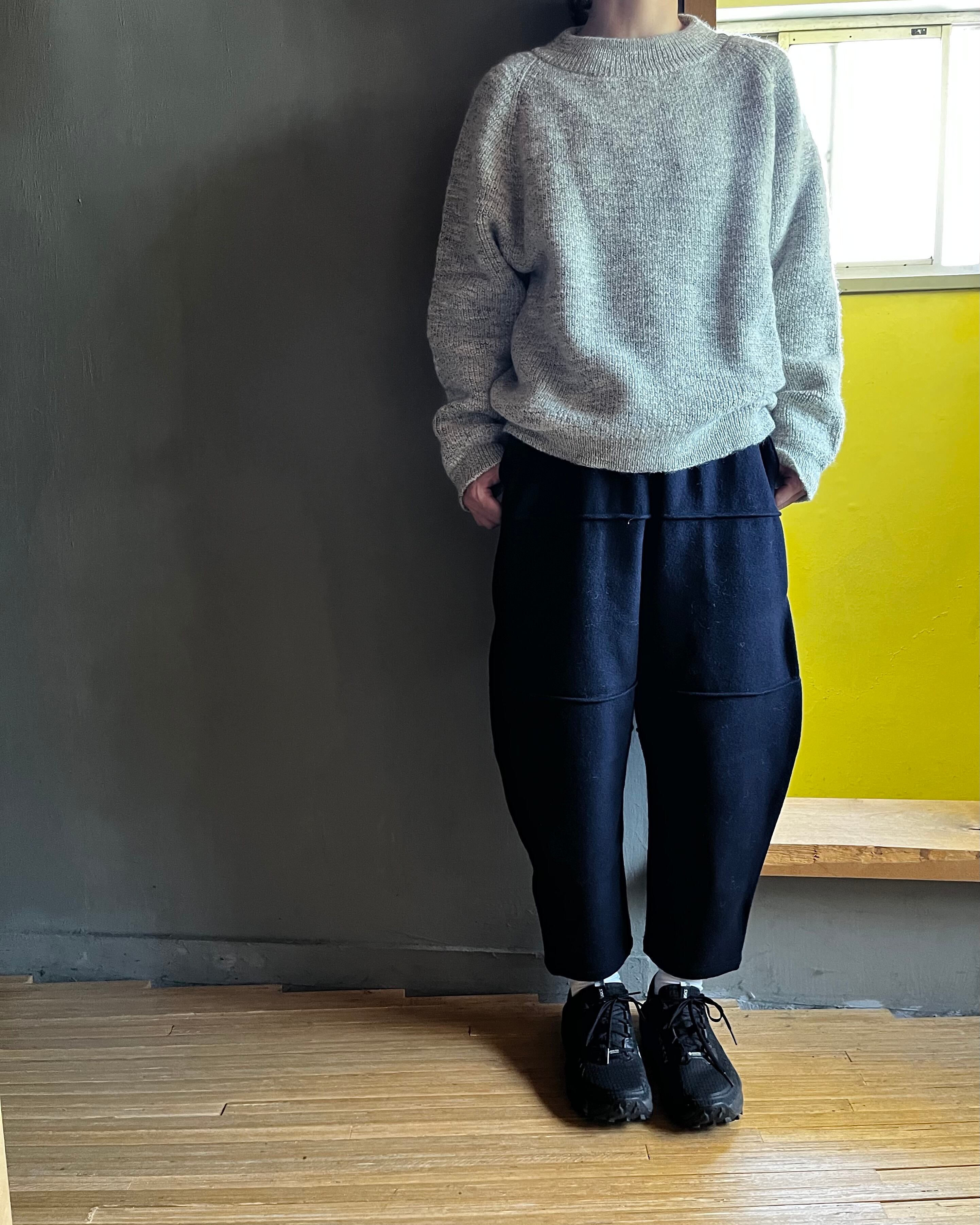MITTAN｜ウールブランケットパンツ 濃紺 PT-96 | CORNER_122
