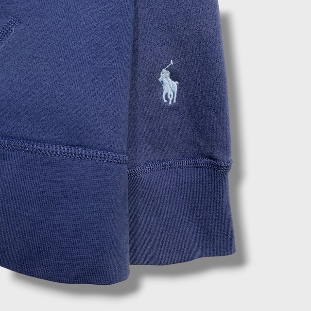 ラルフローレン POLOロゴスウェットパーカー ポニーマーク ネイビー XL