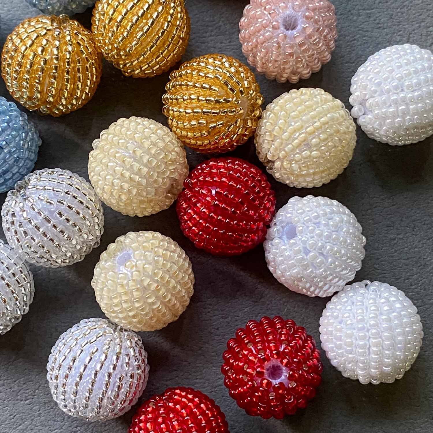 Duaオリジナル MIYUKIビーズボールM（17mm） | Dua-アクセサリーパーツ
