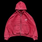 OG SMALL LOGO PIGMENT ZIP HOODIE