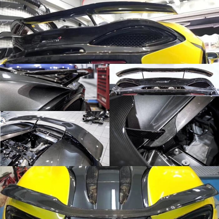 在庫あり リアウイング カーボン McLaren 540C 570GT 570S