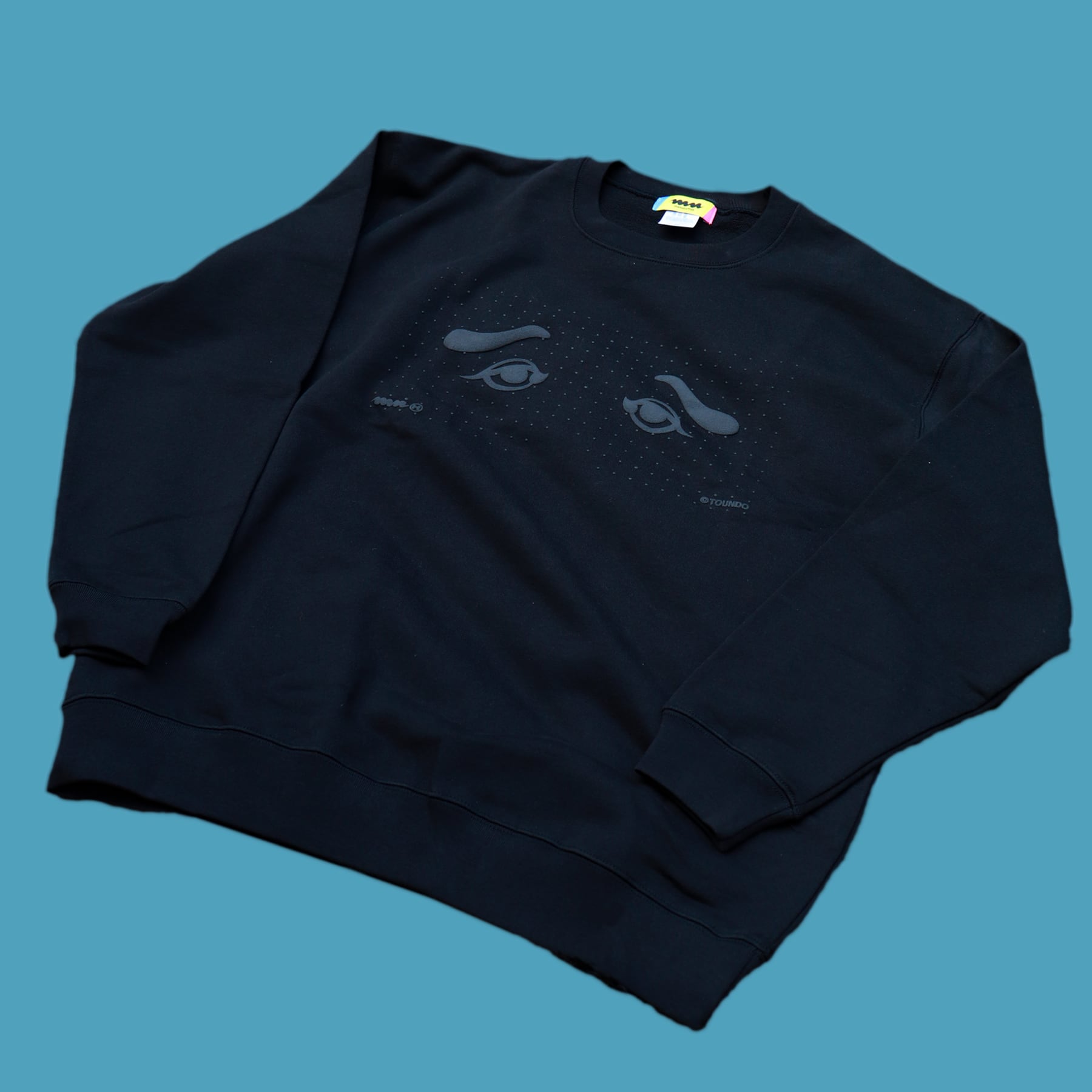 にわか“GRID” crewsweat manu coffeeコラボスウェット