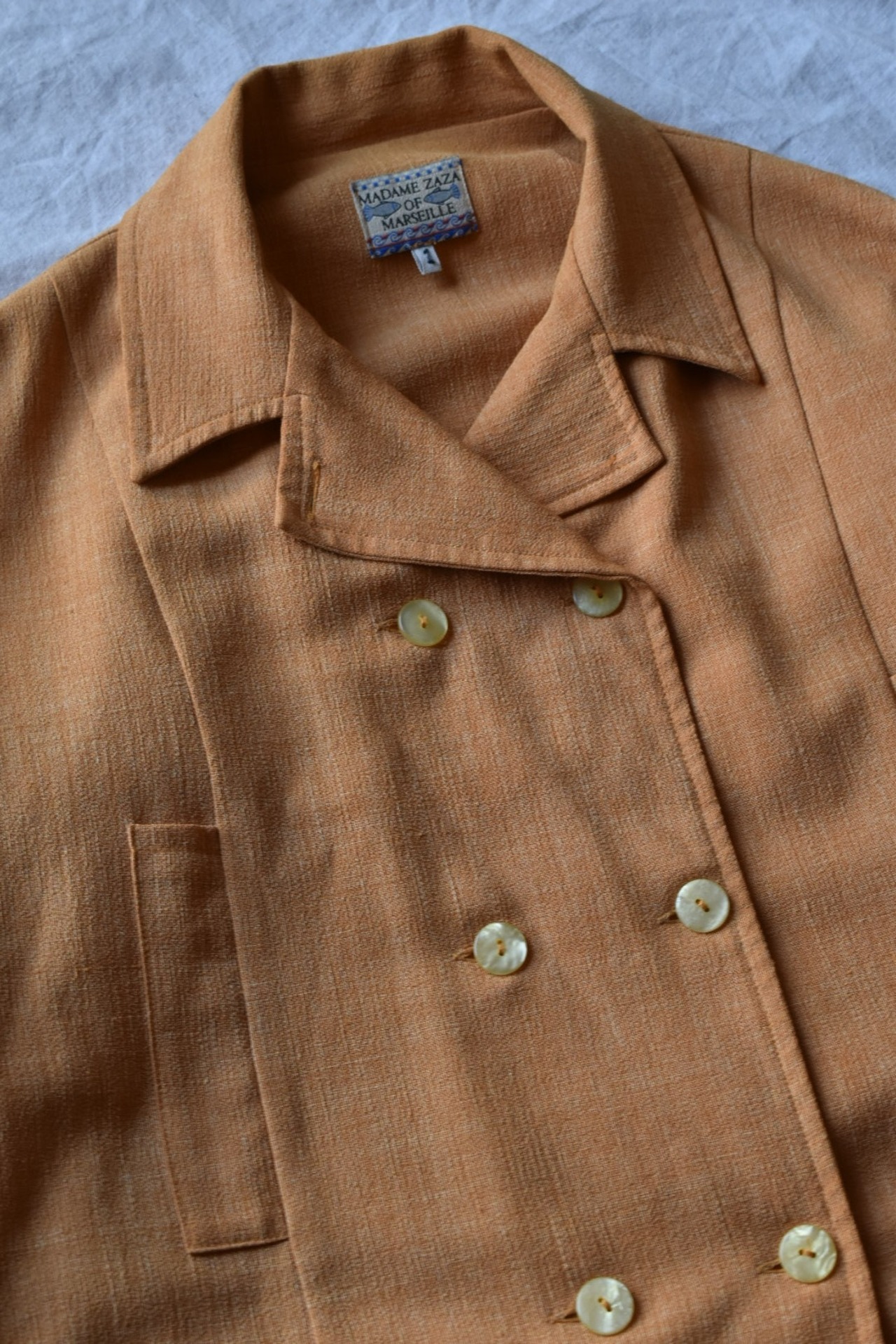 Light Orange Double Jacket