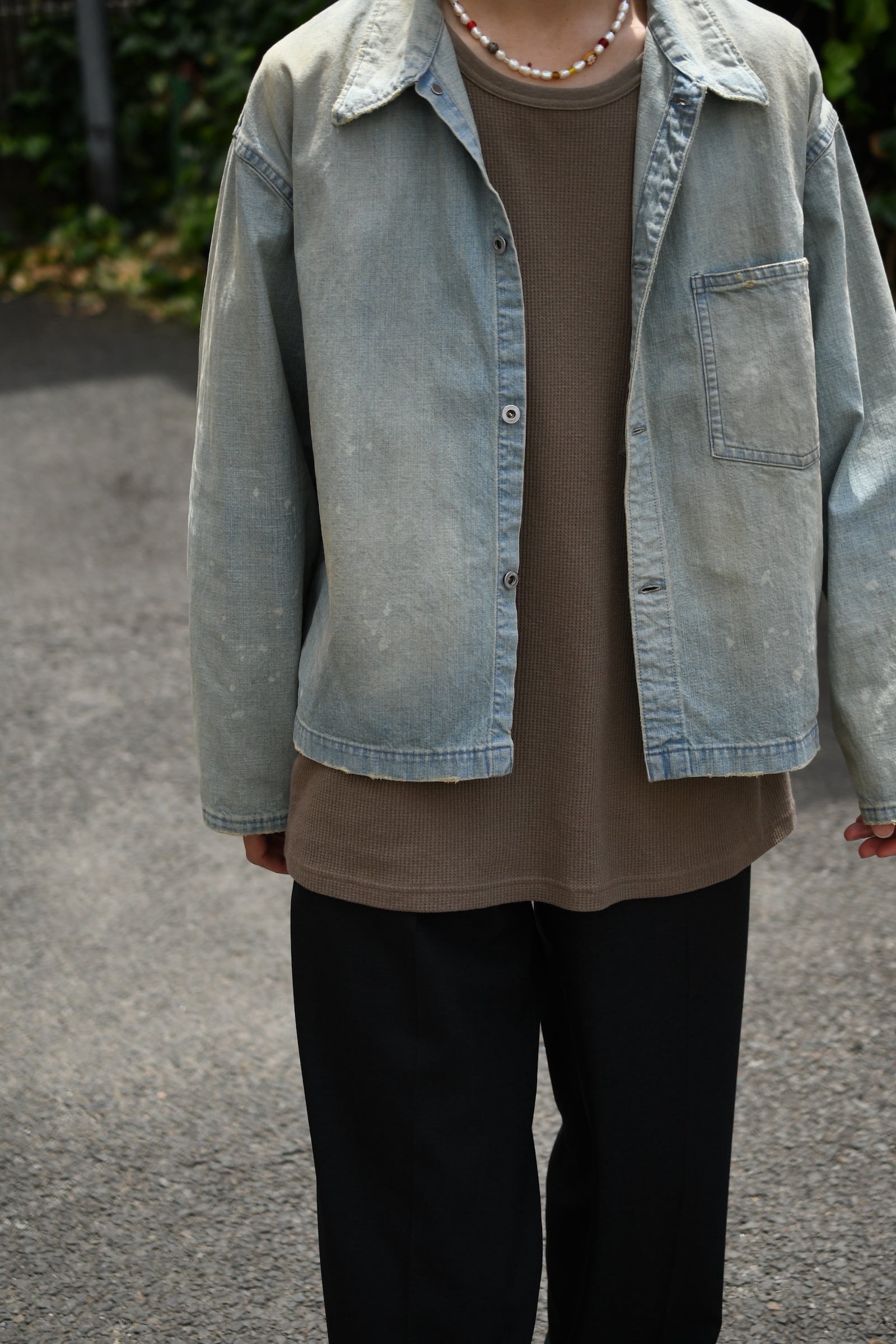 A.PRESSE / Vintage US Navy Denim Jacket | nariwai