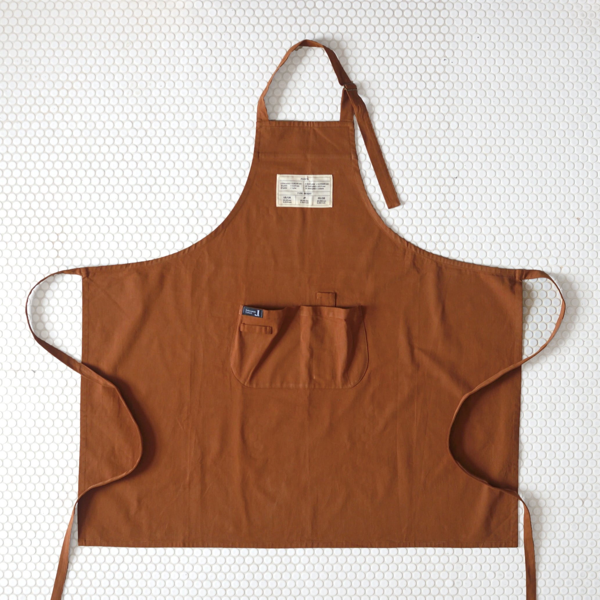 プリンターエプロン/ Printer Apron | TOMIGAYA Letterpress