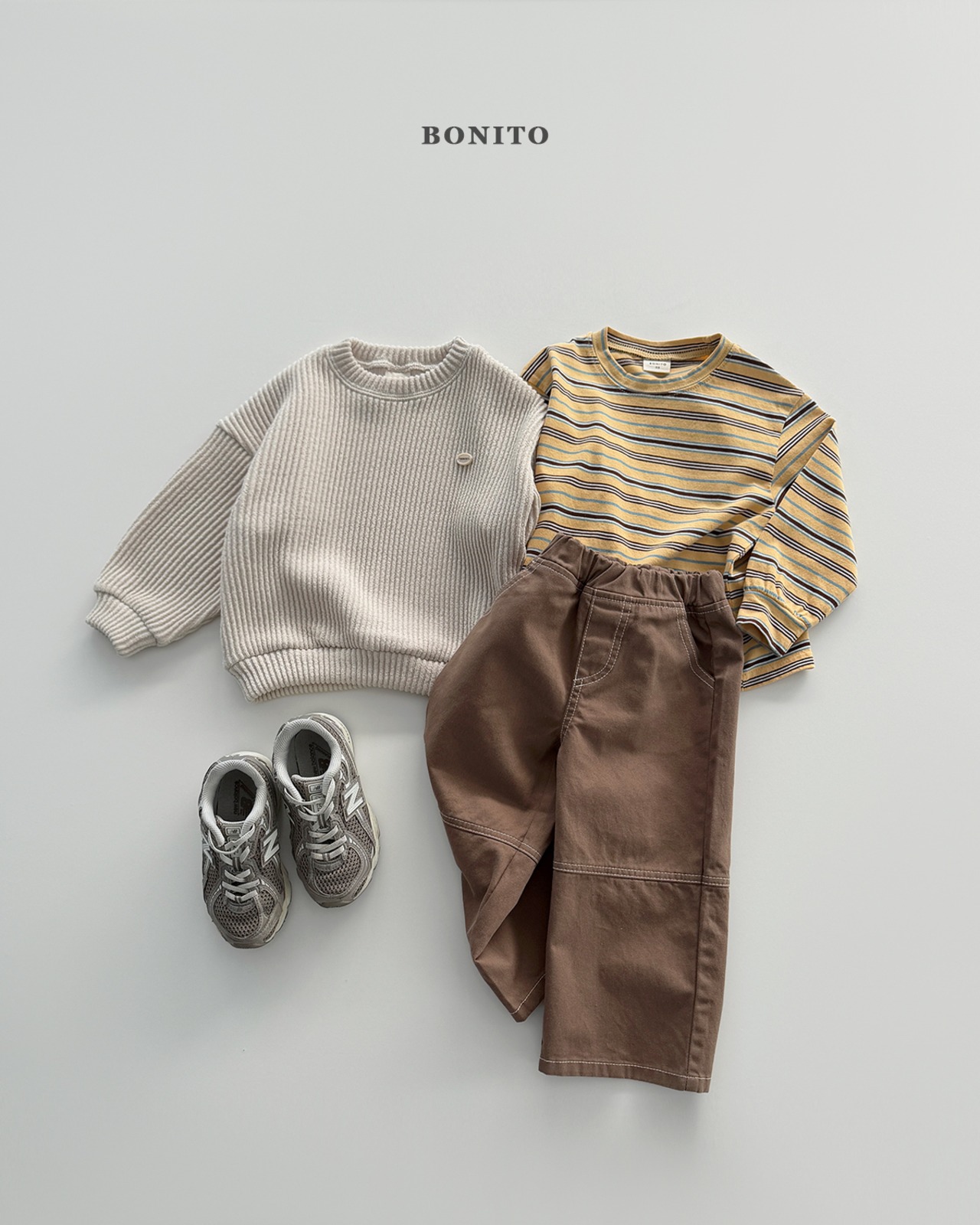 BONITO 26/SS クローバーしぼり付きカットソー