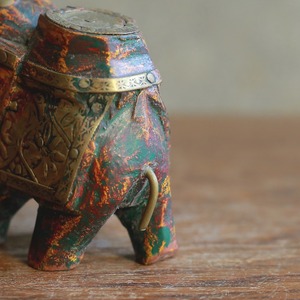 インドからやって来た、プリミティブで小さな象