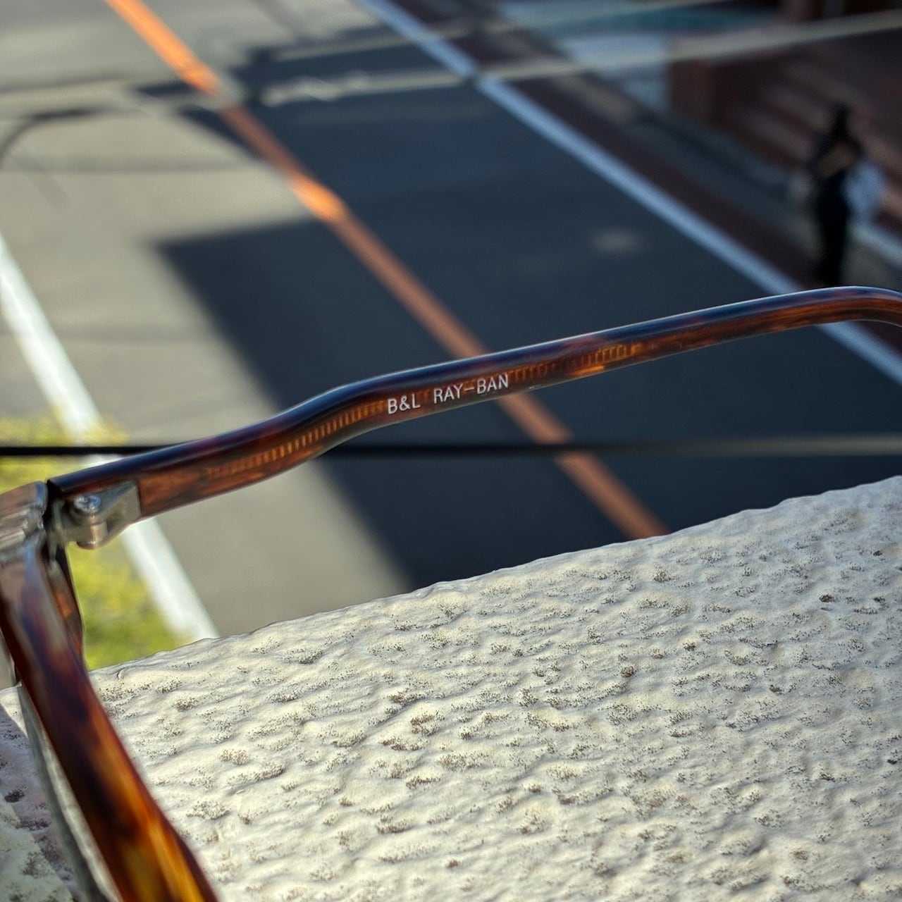 90s Bausch & Lomb Ray-Ban》W1946 / オーバルサングラス / G-15