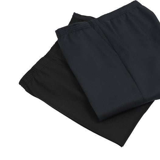 KAJA STRETCH SHIRRING TROUSERS 黒 サイズ1 KAJA SHIRRING TROUSERS | KAJA