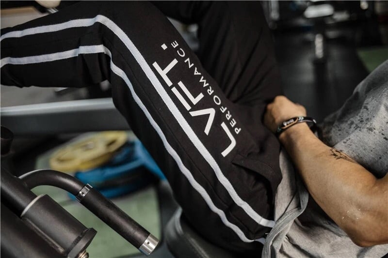 LIVEFIT セットアップ LVFT.】LIVE FIT スウェット テーパード ジョガー パンツ/フィットネス