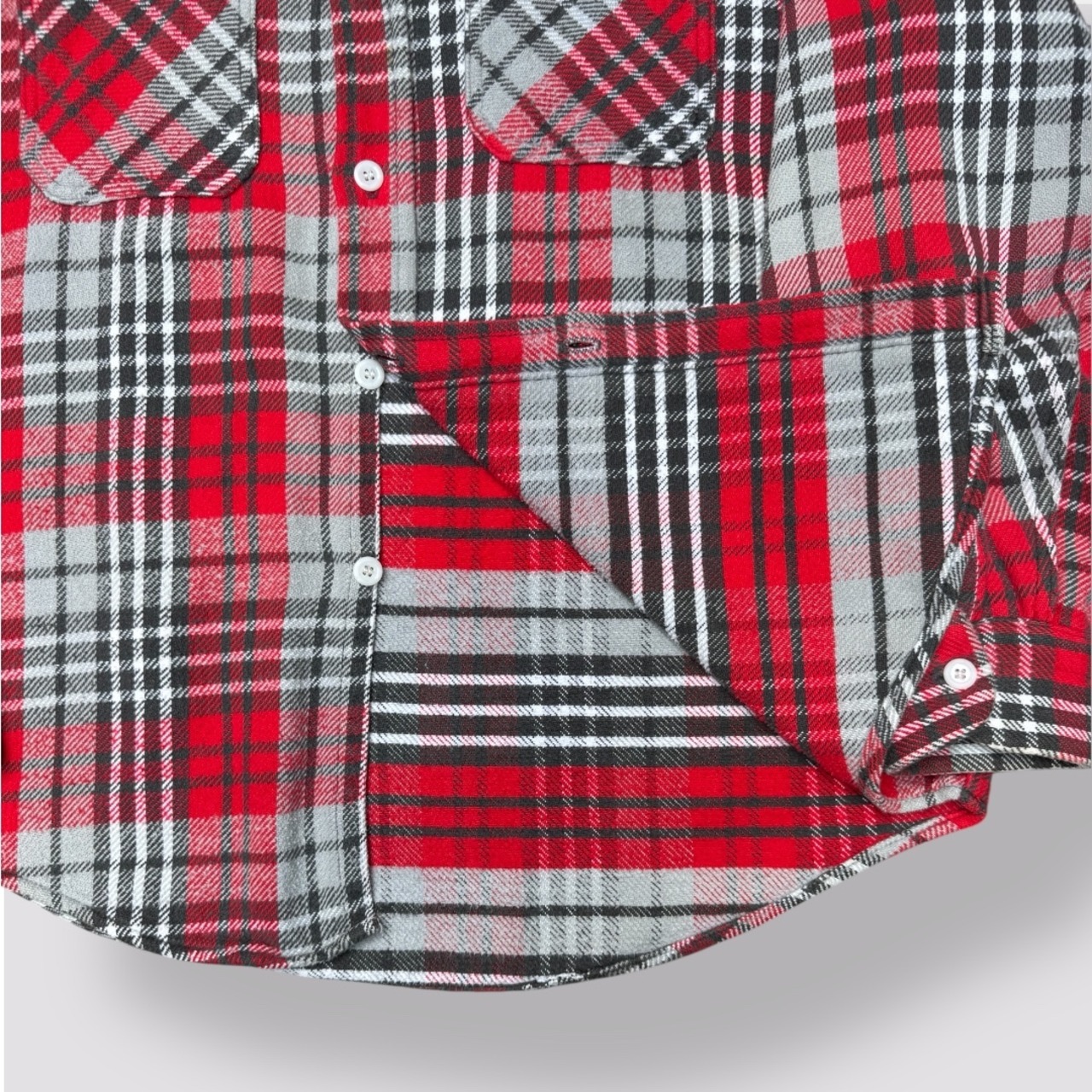 60's WINTER KING FLANNEL CHECK SHIRT