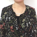 Hands and Circle Necklace(50cm)