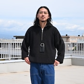 THEDAY(ザデイ)WIND ZONE FLEECE VEST、YASHIKI(ヤシキ)ニットスタイル