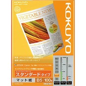 コクヨ(KOKUYO) インクジェットプリンタ用紙 スタンダード B5 100枚 KJ-M17B5-100