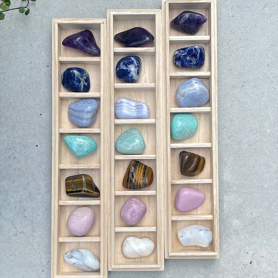 チャクラストーン 軽やかな光のセット | CRYSTAL PHARMACY｜宝石薬局